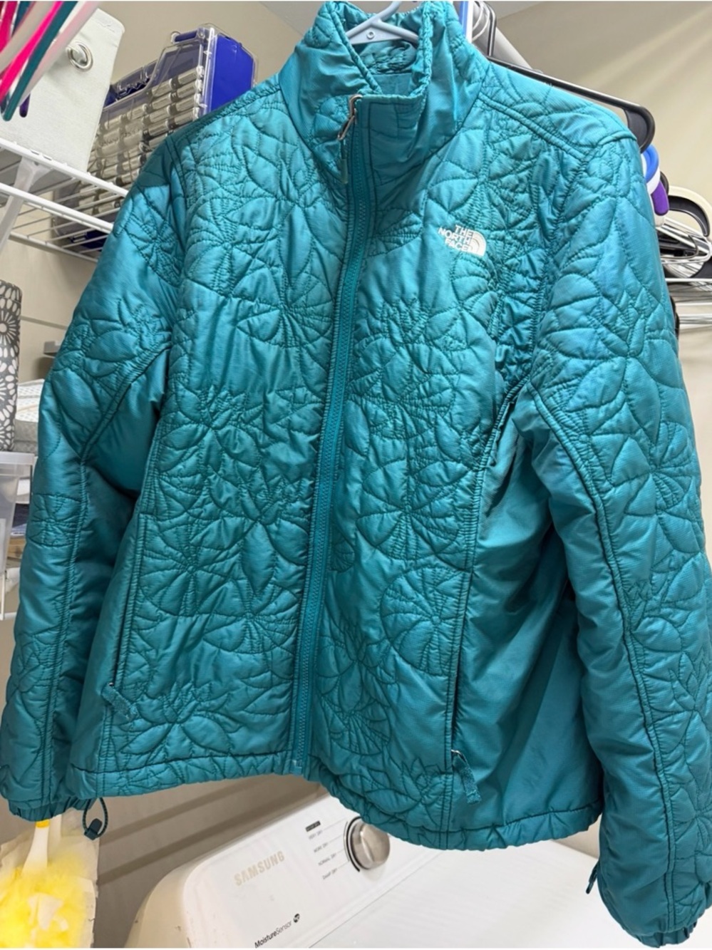 The North Face Teal Quilted Ladies' Jacket